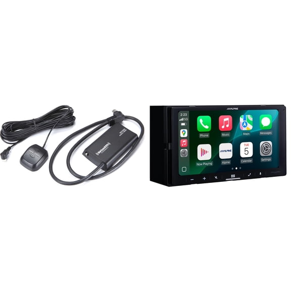 Alpine iLX-W770 Compatible with CarPlay & Android Auto - Includes SXV300V1 Sirius XM Tuner