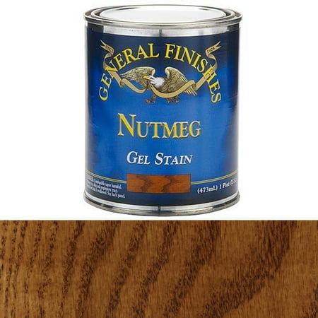 - General Finishes, Nutmeg Gel Stain, Pint