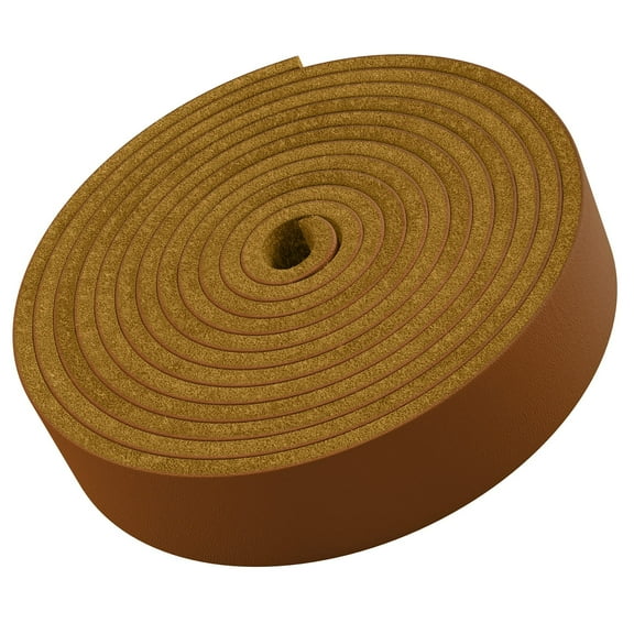 Tofl Leather Strap for Shoes Purses Jewelry Making and DIY Craft Projects Golden Tan 1 Strap 72" x 3/4"