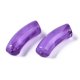 thumbnail image 3 of Acrylic Beads Imitation Gemstone Curved Tube Dark Violet 34.5x13x11mm Hole: 3.5mm about 155pcs/500g, 3 of 3