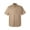 Beige, variant on Harriton M585 Men's Advantage IL Short Sleeve Work Shirt-Khaki-4XL