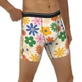thumbnail image 5 of Sigee Groovy Daisy Flowers for Men's Boxer Briefs,Moisture Wicking and Breathable Small, 5 of 9