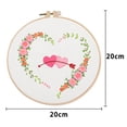 thumbnail image 2 of Qiaoxi DIY Embroidery Kit with Heart-shaped Pattern Hand-stitched Decor Ornament Women Hobbies for Craft Lover, 2 of 7