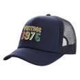 thumbnail image 4 of Gorras de camionero Unisex, divertidas gorras de béisbol con malla, Estilo Vintage, ideal para regalo de cumpleaños, 1973-1970, 4 of 4
