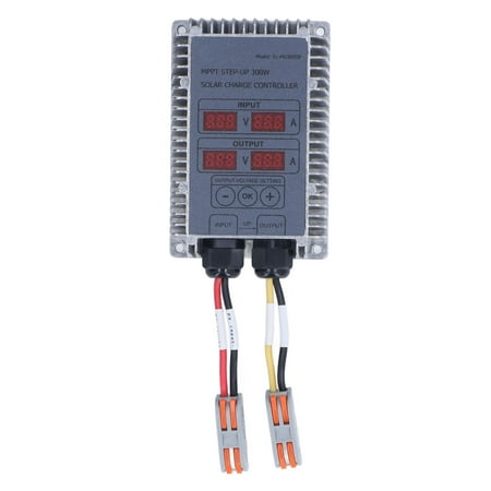 

Solar Battery Charge Controller Boost MPPT Voltage Adjustable Waterproof with Display 2485V 300W