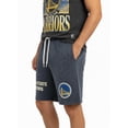 thumbnail image 2 of NBA Golden State Warriors Men's & Men's Big and Tall Mineral Wash Graphic Shorts, Sizes XS–5XB, 2 of 5