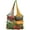 Green, variant on Crochet Beach Shoulder Bag for Women Summer Tote handbags Shoulder Boho Bag with Handmade Fish for Summer Vacation