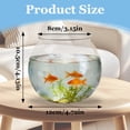 thumbnail image 2 of 4Pcs Plastic Fish Bowl, Clear Small Fish Tank, 26oz Unbreakable Mini Betta Bowls for Candy, Carnival Games, Halloween, Table Centerpieces, Party Decorations, 2 of 7