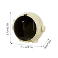 thumbnail image 3 of Astronaut Electric Toothbrush Holder Bathroom Wall Holder Toothbrush, 3 of 8