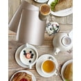 thumbnail image 4 of Brown White Ombre Kitchen Dish Towels for Drying Dishes Set of 2, Vintage Minimalist Country Gradient Waffle Weave Microfiber Hand Tea Bathroom Towels Quick Dry & Absorbent Towel 15.7x23.6, 4 of 7