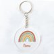 thumbnail image 1 of Llaveros acrílicos personalizados con nombre de arcoíris, llaveros personalizados para amigos, amantes, profesores, mamá, regalo de recuerdo de fiesta, 1 of 4