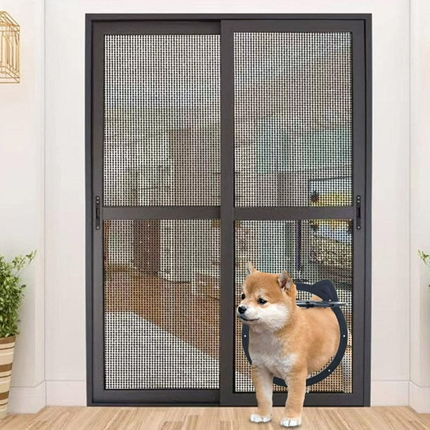 Dog safe screen store door