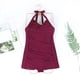 thumbnail image 4 of Elegante conjunto de bikini estampado sin mangas de una pieza para mujer Traje de baño Push-Up Traje de baño acolchado Traje de baño Ropa de playa OAVQHLG3B Store  lin121212, 4 of 4
