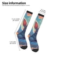 thumbnail image 2 of Sikiie Sunshine Winged Rabbit Knee Socks, High Socks Long Stretchy Sock Women Knee High Stocking, Long Socks for Women, 2 of 6