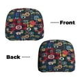 thumbnail image 3 of Headrest Covers for Cars 2 PCS - Adventure Camping Badge Universal Car Headrest Cover Soft Car Head Rest Cover Protector for Auto Front Seat Rest Decoration Car Accessories Interior, 3 of 8