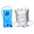thumbnail image 4 of Chaleco de hidratación para correr, , versátil, con bolsillo, mochila de hidratación para maratón, escalada, ciclismo, senderismo y rutas de Blanco, 4 of 9
