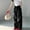 Black, variant on Girls Summer Casual Loose Fit Cargo Parachute Pants Elastic Waist Comfortable Outdoor Play Clothes For Toddler Youth Tween Kids Summer Soft Comfy Cute Teen Basic Pants