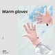 thumbnail image 4 of Jumpingount Guantes de ciclismo de invierno impermeables y resistentes al viento que se calientan y se mantienen secos mientras andan en bicicleta guantes y mitones Gris, 4 of 6