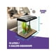 thumbnail image 2 of JUMBLPETS JumblPets Starter Fish Aquarium Kit, Complete Beginner Glass Fish Tanks Set With LED Lighting Hood, Internal Filtration System, Filter Media, 2 of 5