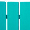 thumbnail image 4 of Noble House Encino Outdoor Contemporary Adirondack Chair (Set of 2) Teal, 4 of 8