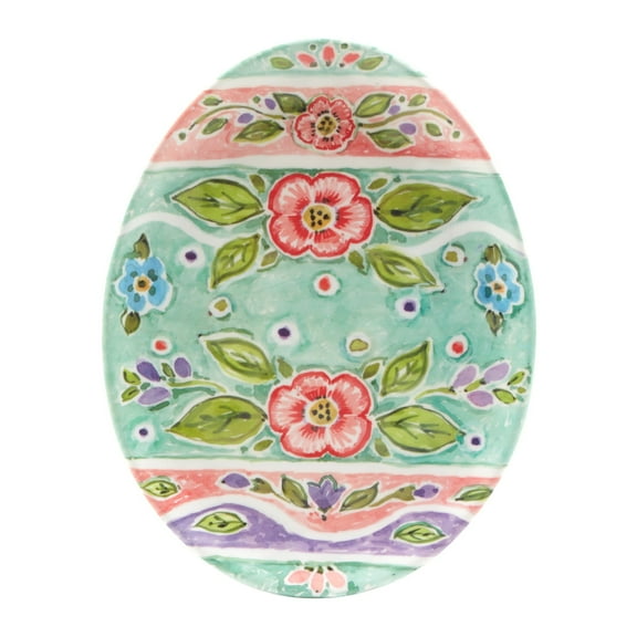 Joy Of Easter Small Oval Egg Plate
