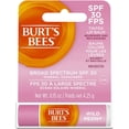 thumbnail image 1 of Burt’s Bees® Tinted Lip Balm, SPF 30 100% Natural Origin Mineral Sunscreen, Wild Peony -, 1 of 7
