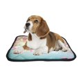 thumbnail image 2 of PKQWTM Spring cherry blossom wedding falling petals Pet Dog Cat Bed Pee Pads Mat Cushion Potty Dogs Blankets Crate Bed Kennel 14x18 inch, 2 of 3