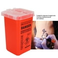 thumbnail image 1 of Disposable Sharps Container For  Blades,  Waste,  And Syringes, 1 Liter, For  Of Edged Tools, Including Residues, 1 of 8