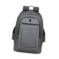 thumbnail image 4 of Bunblic Rolling Backpack Carry on Luggage Bag Multifunctional Large Capacity Computer Backpack Laptop Backpack with Wheels for Travel Gray, 4 of 8