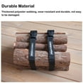 thumbnail image 3 of serony 2X Ceinture Attachée Ensemble Sangle de Cils de Bagage Randonnée Camping Libération Attache de Cargaison Boucle de Fixation Sangle Réglable Valise Sécurisée Noire/l, 3 of 7