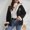 Z02, variant on Women's Oversized Coat Zip Front Hooded Long Sleeve Casual Jacket with Pockets