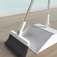 thumbnail image 6 of TerraHaven Foldable Rotating Floor Brush & Dustpan Set with Self-Cleaning Teeth, 180° Swivel Head & 35" Long Handle for Home, Kitchen & Office, 6 of 9