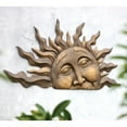 thumbnail image 2 of SPI Home Half Sun Wall Plaque, 2 of 2