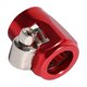 thumbnail image 3 of AN6 Hose End Finishers Fuel Oil Water Line Clip Clamp for Auto Car Red, 3 of 5
