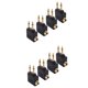 thumbnail image 1 of Adaptador de auriculares para avión (paquete de 8), chapado en oro de 3,5 mm., 1 of 7