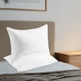 thumbnail image 2 of Qholemyo 2pcs Satin Stripe Pillow Core Hotel Quality Multi Position Supportive Bed Pillows For Home Use Comfortable Sleeping Home Goods, 2 of 5