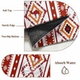 thumbnail image 6 of Entryway Rug 2'x3', Red Orange Southwest Small Rug for Kitchen Bathroom Door Mat Indoor Entrance, Aztec Boho Ethnic Geometric Art Non-Slip Area Rugs Floor Mats Carpet Front Door Rugs, 6 of 8