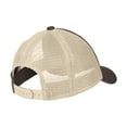 thumbnail image 3 of Yellow Rooster Mens Super Soft Mesh Back Cap Chocolate Brown/ Stone OSFA, 3 of 4