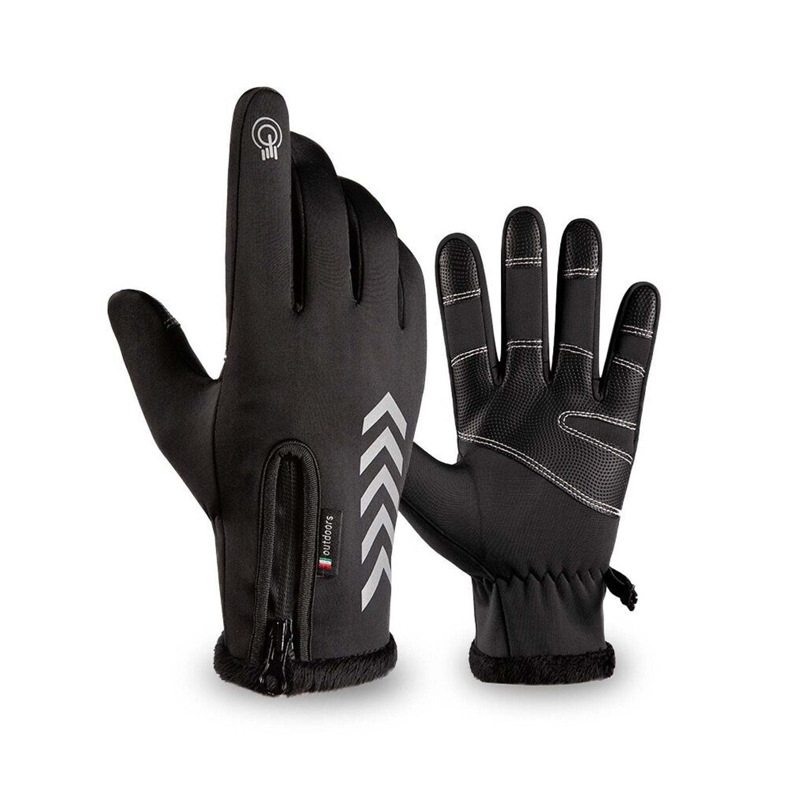 Warm Gloves with Touchscreen Fingers Warm Thermal Gloves Cycling