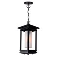 thumbnail image 2 of Granville 1 Light Black Outdoor Hanging Light, 2 of 6