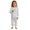 00@W127, variant on Elegyee Girls Pajamas DIY Coloring Long Sleeve Top Pants 2Pc Loungewear, White, Size 2-3