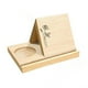 thumbnail image 1 of ShinYu Atril de Madera Maciza Personalizado con Diseño de Flor de Nacimiento para Café, Bebidas, Navidad, Cumpleaños, Lectores y Profesores., 1 of 2