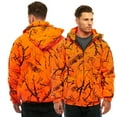 thumbnail image 4 of TrailCrest Adult Men’s Insulated & Waterproof Safety Tanker Jacket, 3X, Blaze Orange Camo, 4 of 10