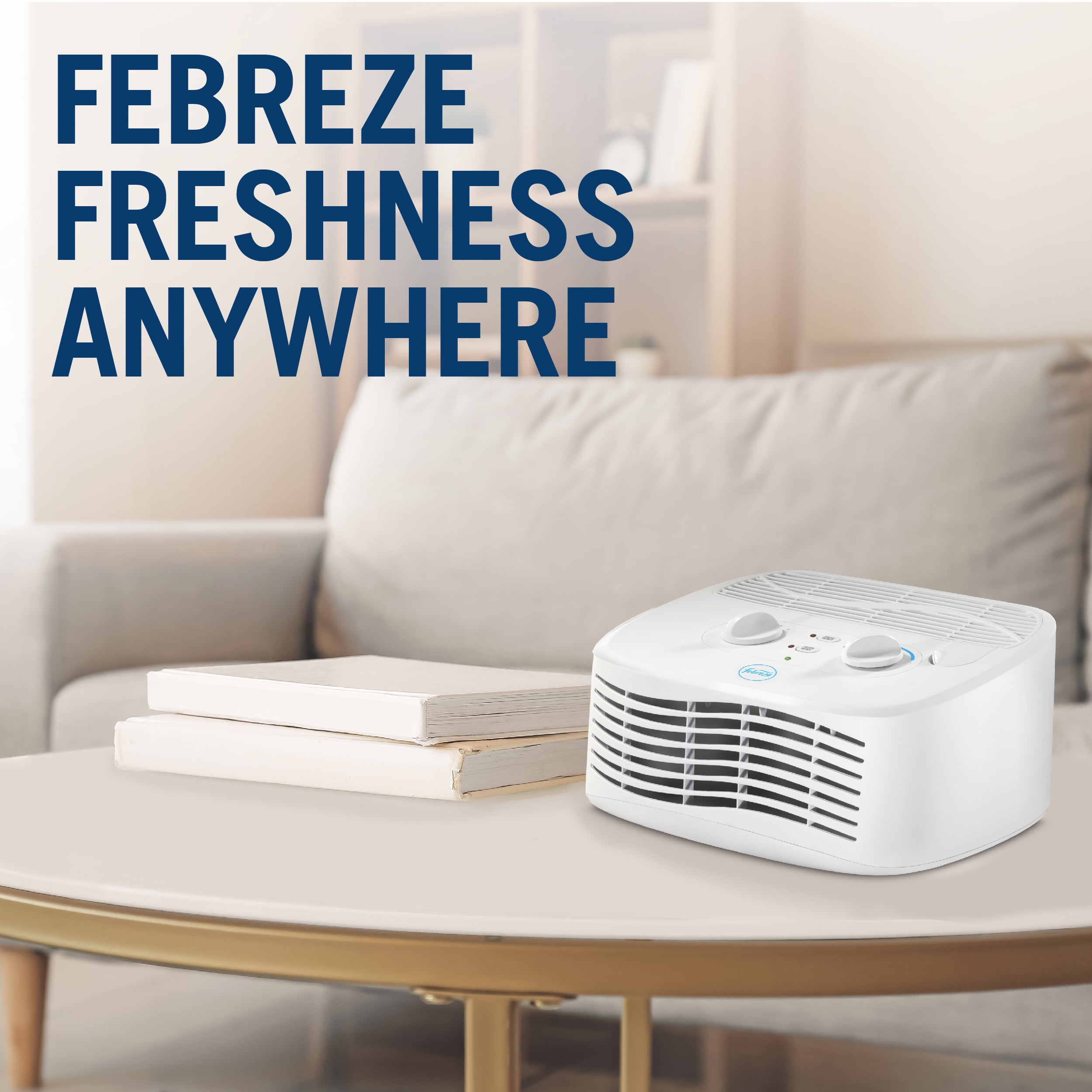Febreze Tabletop HEPA Type Air Purifier FHT170W White Walmart
