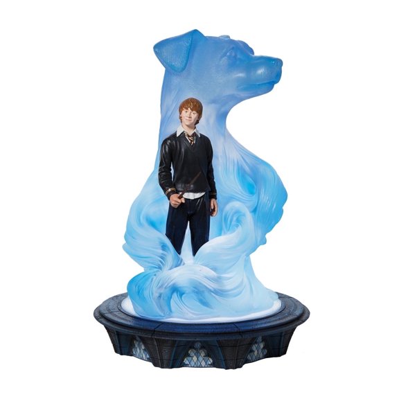 Wizarding World of Harry Potter Ron & Light up Patronus Multicolor Figurine 11.5in H