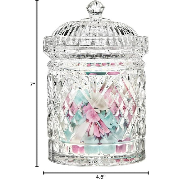 Glass Canister Set - Dublin , Food Storage Jars, 3 Piece Set