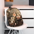 thumbnail image 3 of Easygdp Vintage Peonies Rustic Charm Mochila Ligera de 15 Pulgadas para Estudiantes, Mochila Cómoda para la Escuela y Viajes, Correas Ajustables, 3 of 6