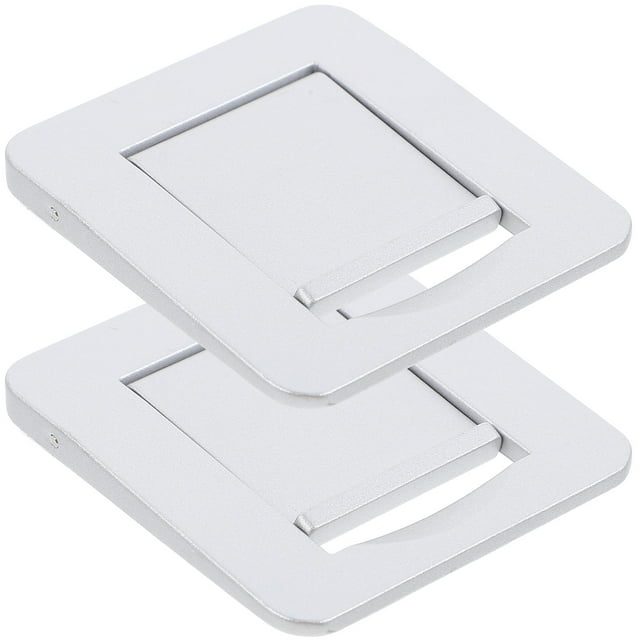 unbranded 2Ud Rack Práctico Para Laptop Plata Con Antideslizante Para Escritorio