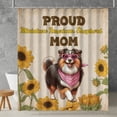 thumbnail image 2 of Proud Miniature American Shepherd Mom Happy Mother's Day with Love Shower Curtain MAS Dog Lover Gifts Waterproof Bathroom Bathtub Curtain - 02003, 2 of 5