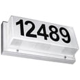 thumbnail image 1 of Dabmar Lighting W2010 Illuminated Address Box, White Illuminated Address Box, White, 1 of 1